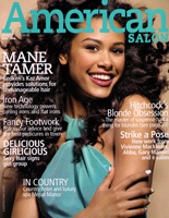 Ansatz Hair Salon featured in American Salon Magazine